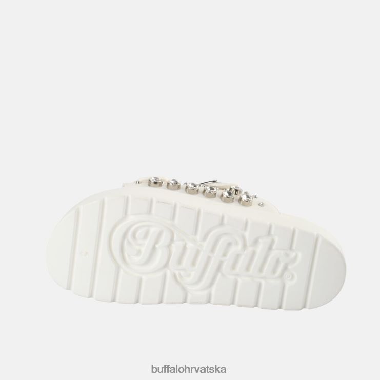 prljavo bijela Buffalo eve heart platform slide vegan |slajdova TDD6T409